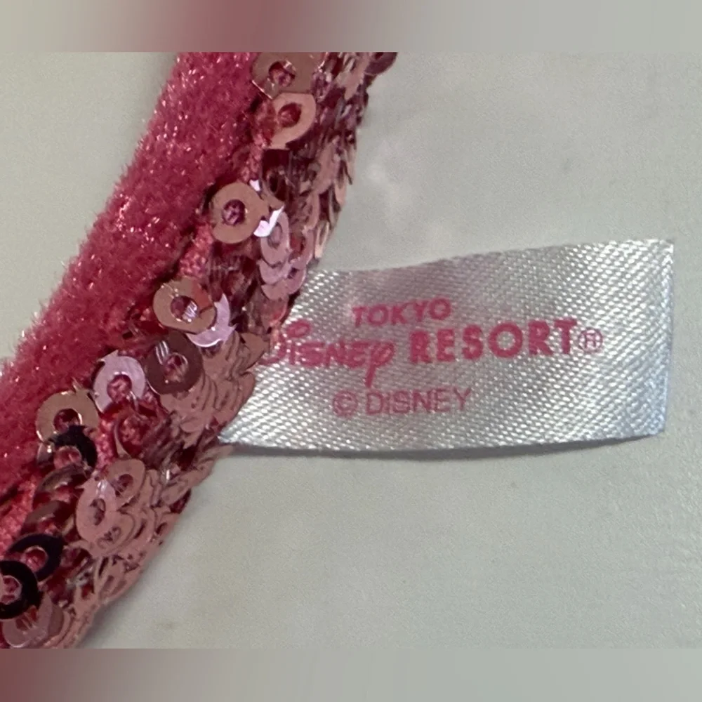Japan Tokyo Disney Headband Ears Minnie Cherry Blossom - Picture 3 of 3
